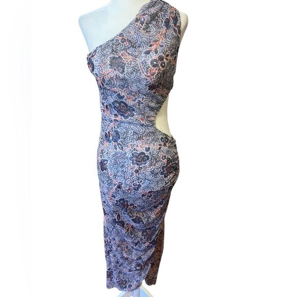 NWT MISA women's size xl Aries Midi dress - Picture 4 of 13